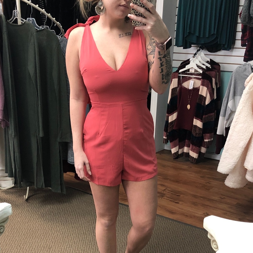 Pink romper